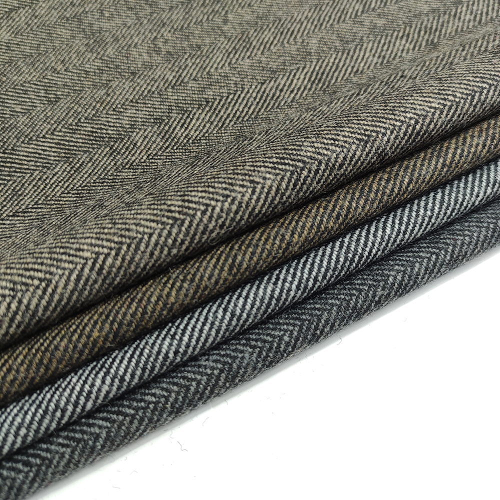 50 wool 50 oth 500G/M herryingbone fabric for suits