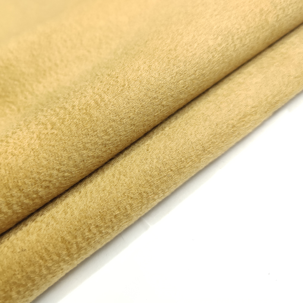 High quality 100 cashmere double sided smooth wool fabric for coats