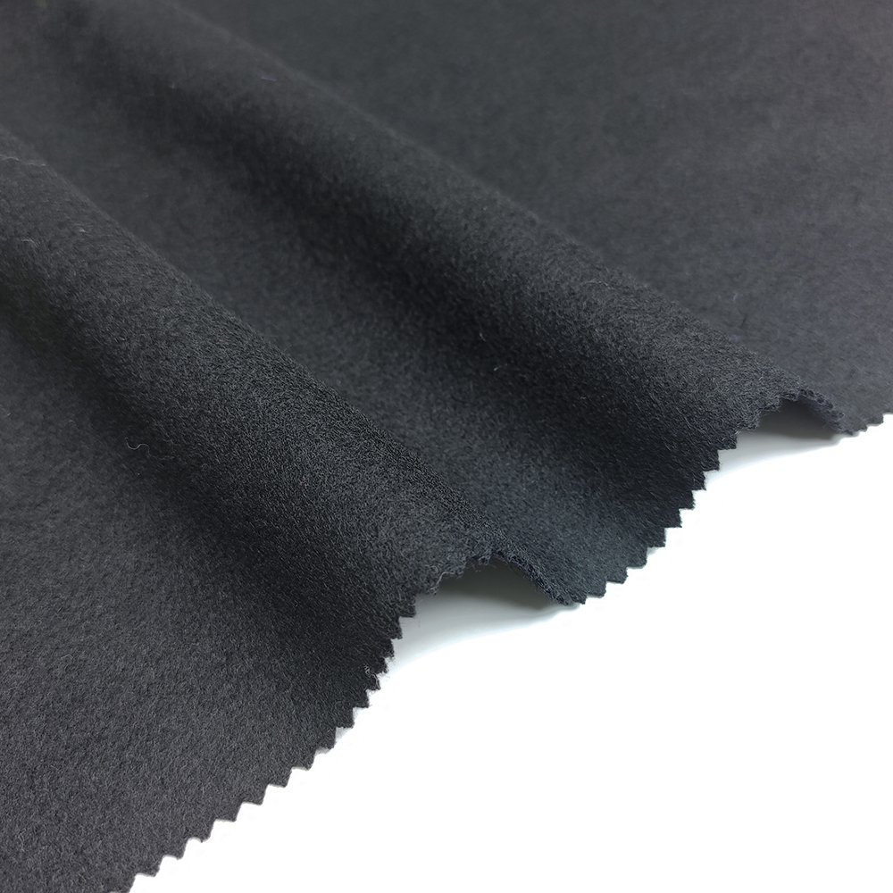 10 cashmere 90 wool single sided smooth wool fabric for coats