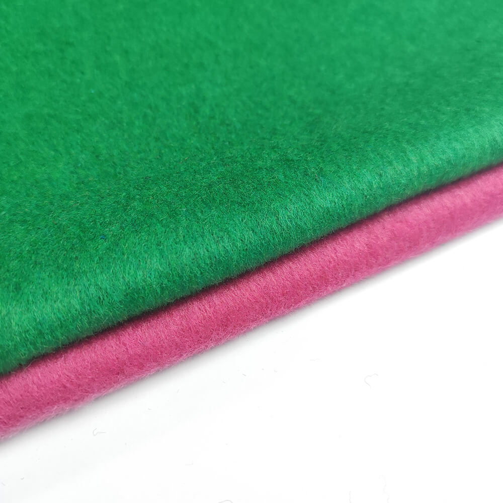 Single sided smooth wool 30%wool fabric for coat