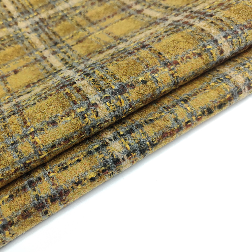 Double sided melton 50 wool fabric for coat