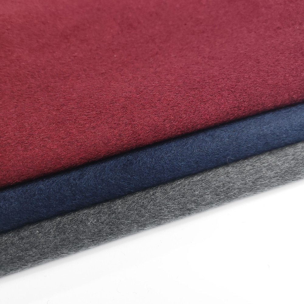 Hot selling 30 wool double sided smooth wool fabric