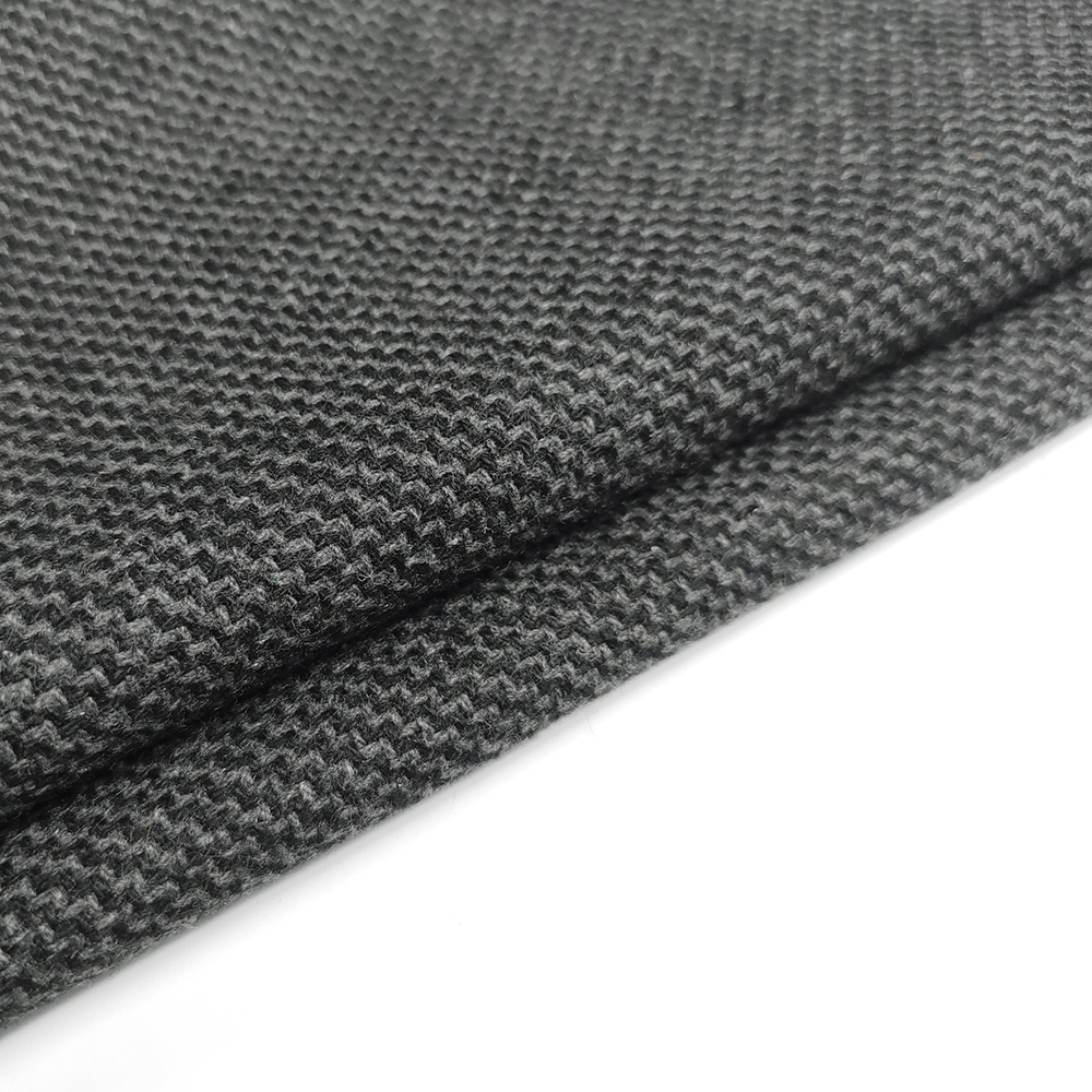 30 wool single sided tweed fabric