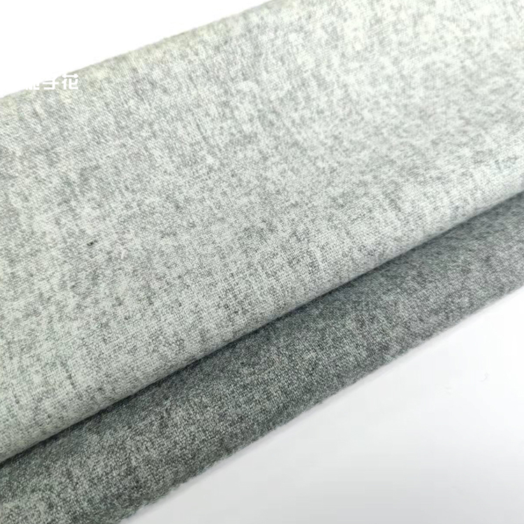 Good quality 45wool 35viscose 25polyester 320g/m Flannel fabric for coats