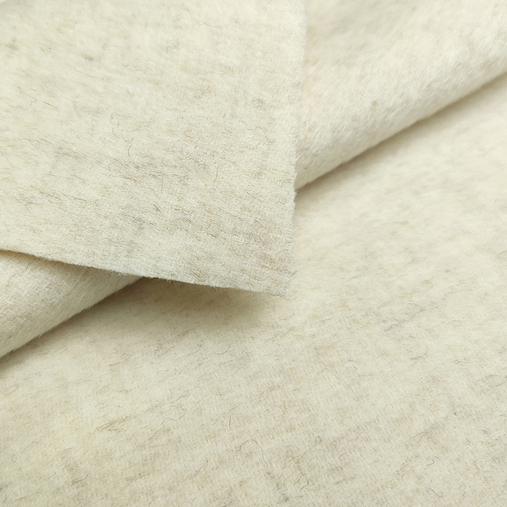 100 wool 870-900G/M double sided smooth wool fabric for coats