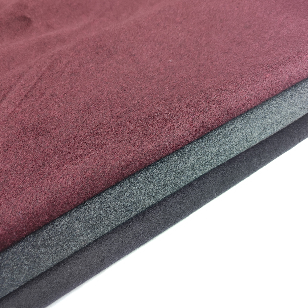 30 wool 70 oth single sided smooth wool fabric for coats